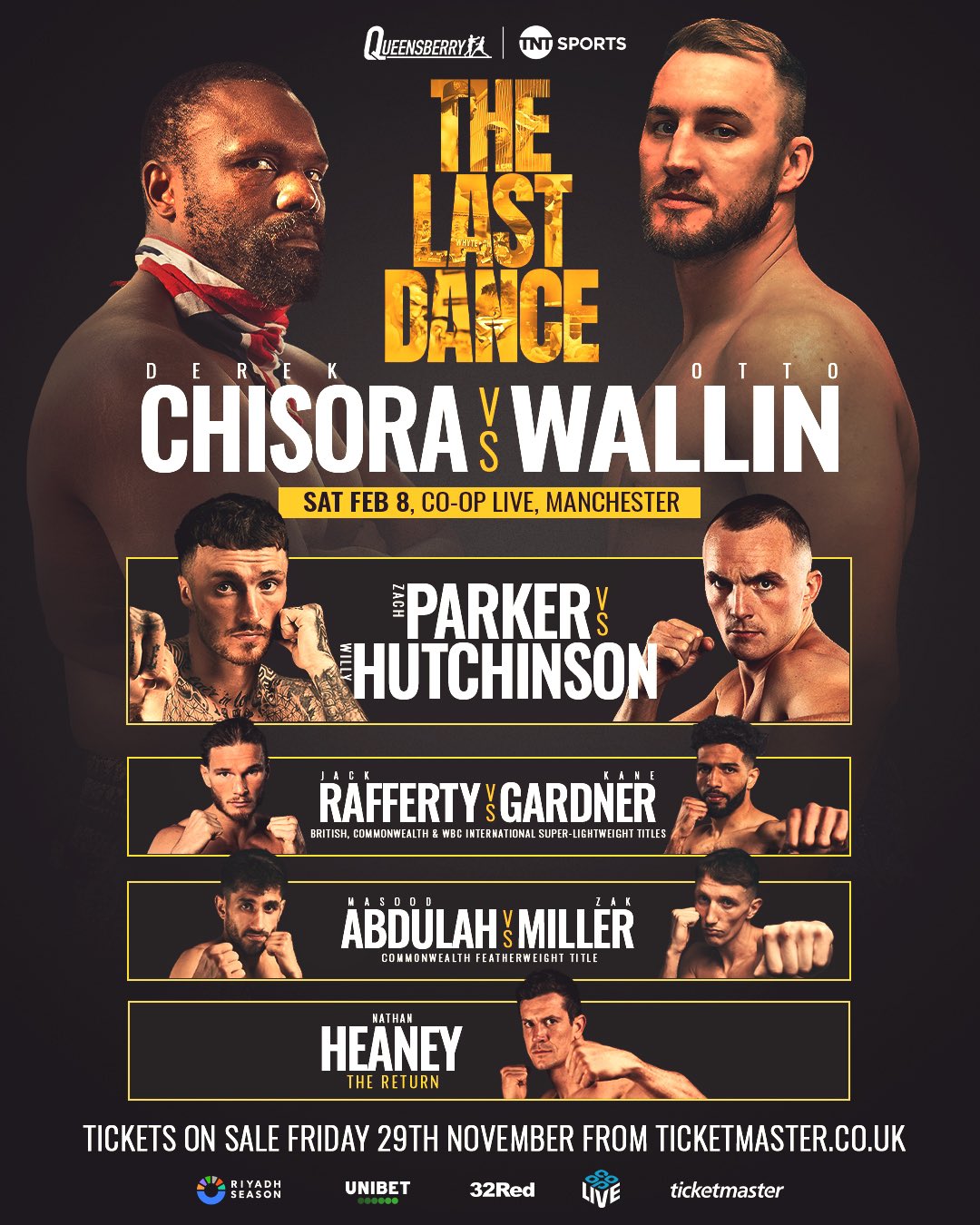 Dereck Chisora vs Otto Wallin